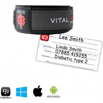 Comfy Waterproof ID Bracelet