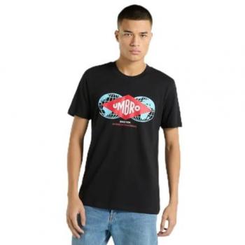 Umbro International Men's Black Short Sleeve Shirt – S