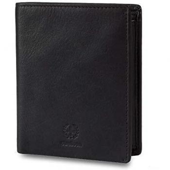 Strellson Blackwall BillFold V8 Brieftasche echtes Rindleder schwarz