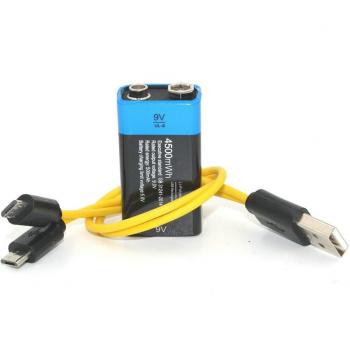 Batterie Lithium Rechargeable 9V Etinesan