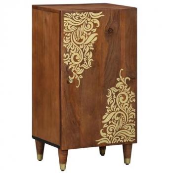 Vidaxl Classic Mango Shelf Sideboard – 40×33×75 cm