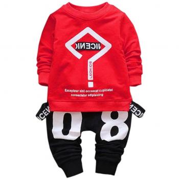 Camiseta Manga Larga y Pantalones para Bebé 2-6 Años