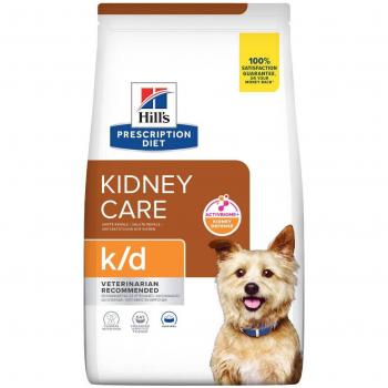 Les croquettes chien HILL'S ADULT PRESCRIPTION DIETS K/D KIDNEY sont des croquettes complètes diététiques pour chiens