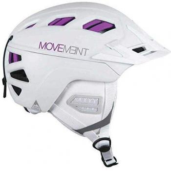Movement Freeride Helm für Frauen – 3Tech, Blau-Weiß, XS-S, Weiß/Türkis