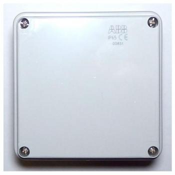 Boîte de jonction en plastique 100 x 100 x 80mm, protection IP65