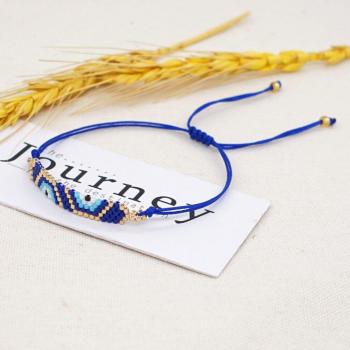 Go2Boho Turkish Evil Eye Pulseras for Women