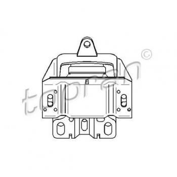 TOPRAN supporto cambio 107 972