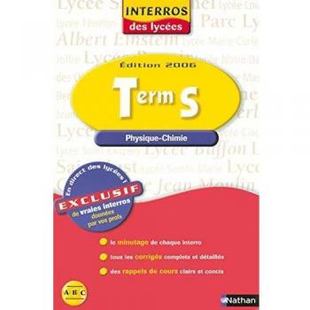 Physique Chimie Tle S