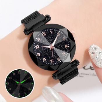Reloj de Cuarzo Brillante con Imán