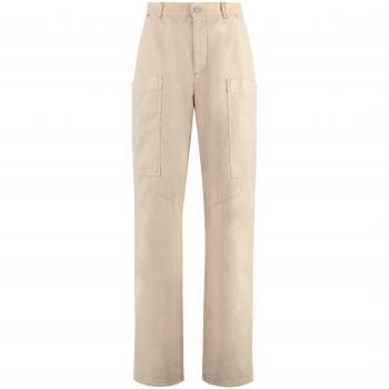 Palm Angels Men's Cargo Trousers Beige 50