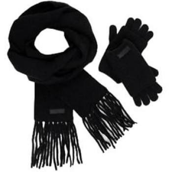 Acessórios Desigual: Luvas e Cachecol Preto