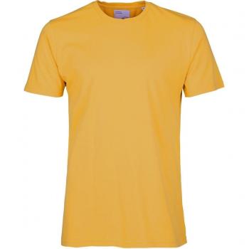 Camiseta Clásica Colorful Standard Orgánica Amarillo Quemado