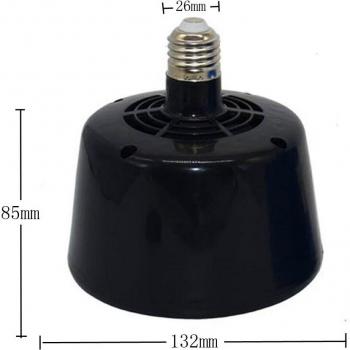 Farm Animal Heat Lamp – Warm Light for Pets and Hatchery, 4‑Piece Bulb with Controller