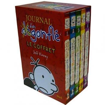 Journal d'un dégonflé : Coffret en 5 volumes : Carnet de bord de Greg ; Rodrick fait sa loi ; Trop c'est trop ; Ca fait suer ; La vérité toute moche
