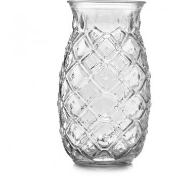Onis Tiki Pineapple Beverage Glasses – 500 ml / 17 oz Pack of Six