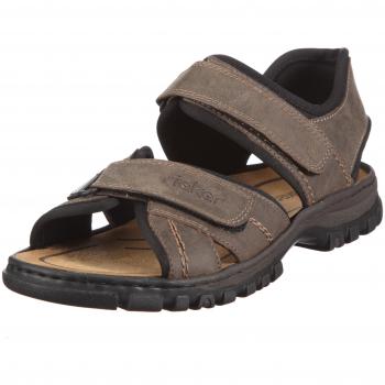 Rieker Comfort Sandalen für Herren, Farbe Braun