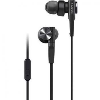 Ecouteurs filaires Sony MDR-XB55AP avec micro Noir