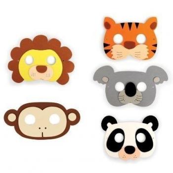 Scimmia, Tigre e Koala Maschere