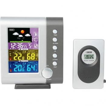 Station climatique RGB avec capteurs et alarmes