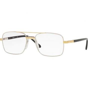 Sferoflex SF2263 Men's Square Eyeglasses Silver Frame Size 56