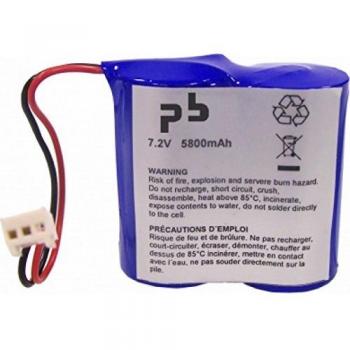 Microbatt BATLi06 MB 7,2 V 6,5 Ah Batterie alarme