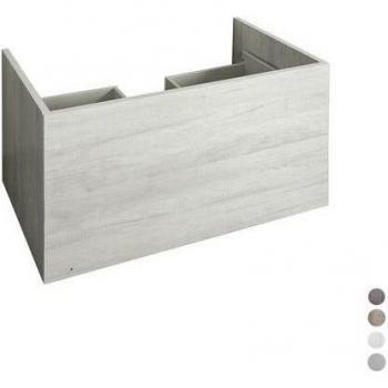 Base de Salle de Bain 2 Tiroirs Orme Naturel