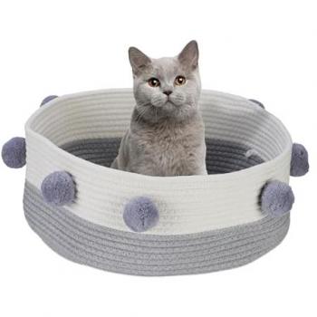 Snuggle Spot Cat Bed, Cotton Nest, 16.5 x 41 cm