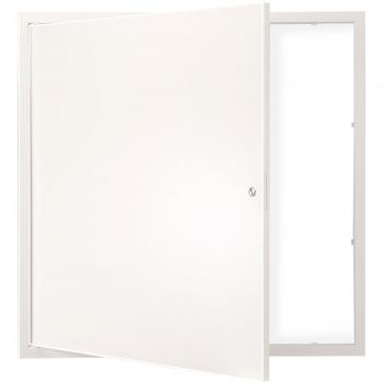 Panel de Acceso de Acero Galvanizado VEVOR 411x411 mm con Cerradura