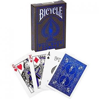 Bicycle® Playing Cards, MetalLuxe Blue Edition