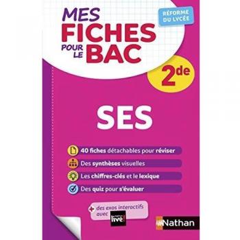 Mes fiches pour le BAC Sciences Economiques et Sociales 2de