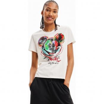 Camiseta Desigual Mujer Mickey Art