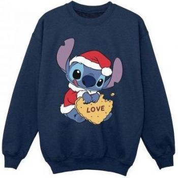 Lilo And Stitch Christmas Love Biscuit Sweatshirt for Girls