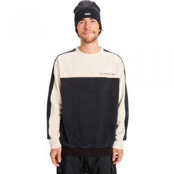 Quiksilver High Altitude Crew Fleece für Männer – Dunkelgrau