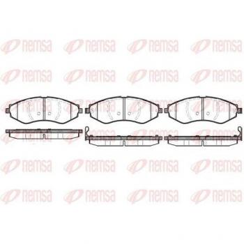 REMSA 0645.22 Pastilhas de freio