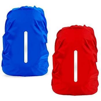 LAMA Rucksack Regenmantel Duo – reflektierend, für Wandern & Camping