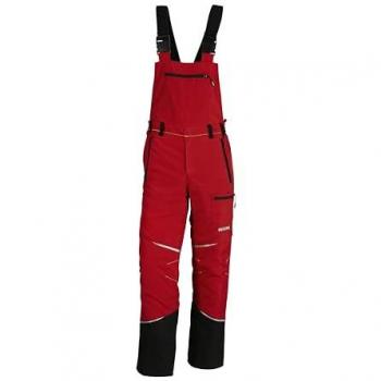 Mistral 3.0 Schnittschutz Latzhose in Rot und Gelb Gr. 64