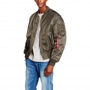 Alpha Industries Men's MA-1 Bomber Jacket Grey