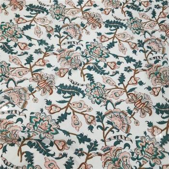 Imprimé Paisley fleuri en mousseline