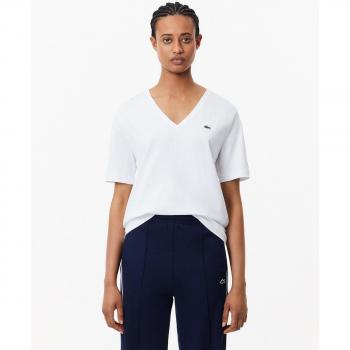 Lacoste Damen T-Shirt aus Baumwolle (1 Stück)
