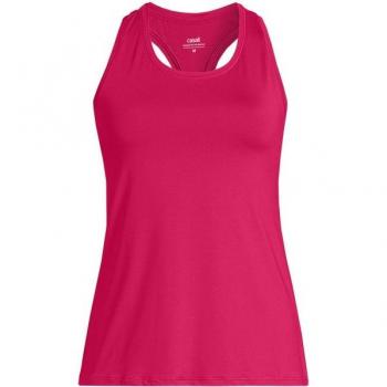 Canotta Casall Essential Racerback rosa scuro donna