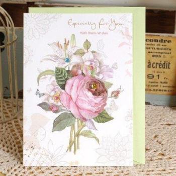 3D Floral Birthday Greeting Cards
