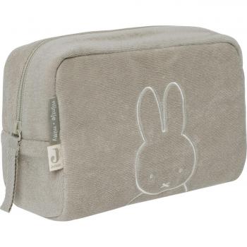 Trousse de toilette Miffy en éponge couleur olive