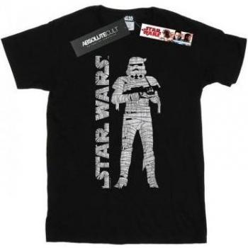 Star Wars Stormtrooper Mummy – Camicia donna boyfriend, L, nera