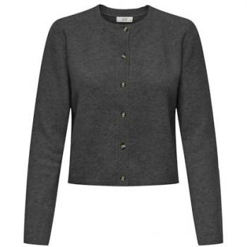 JDY Cardigan 'JDYCHLOE LIFE L/S' Dunkelgrau