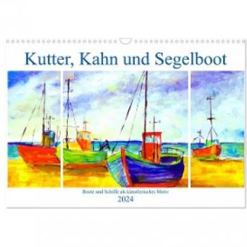 Kutter Kahn und Segelboot