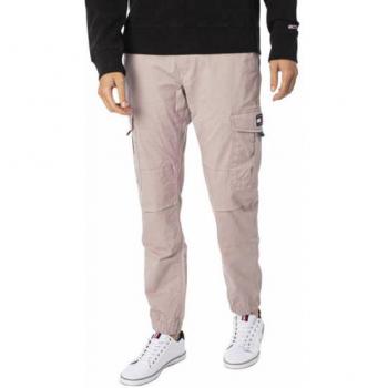 Tommy Jeans Pantaloni Cargo M Ethan in Twill Lavato