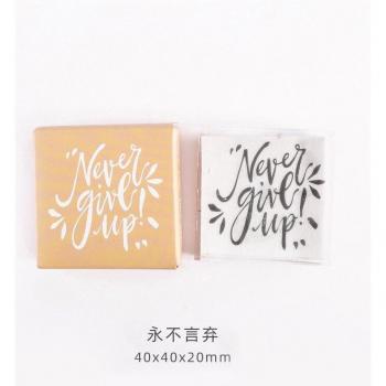 Acryl Stempelblock Set für kreative Bastelideen