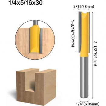 Herramienta de Madera 1/4 con Carburo