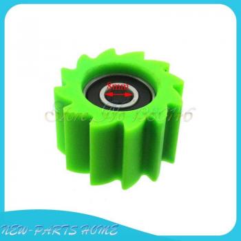 Rueda Tensora Verde para Rodillo de Cadena KX450F 2006