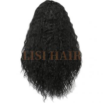 Peluca Rizada 24” Color Negro
